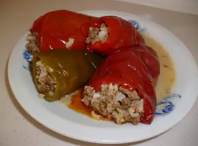 Palneni Chushki (Poivrons farcis)